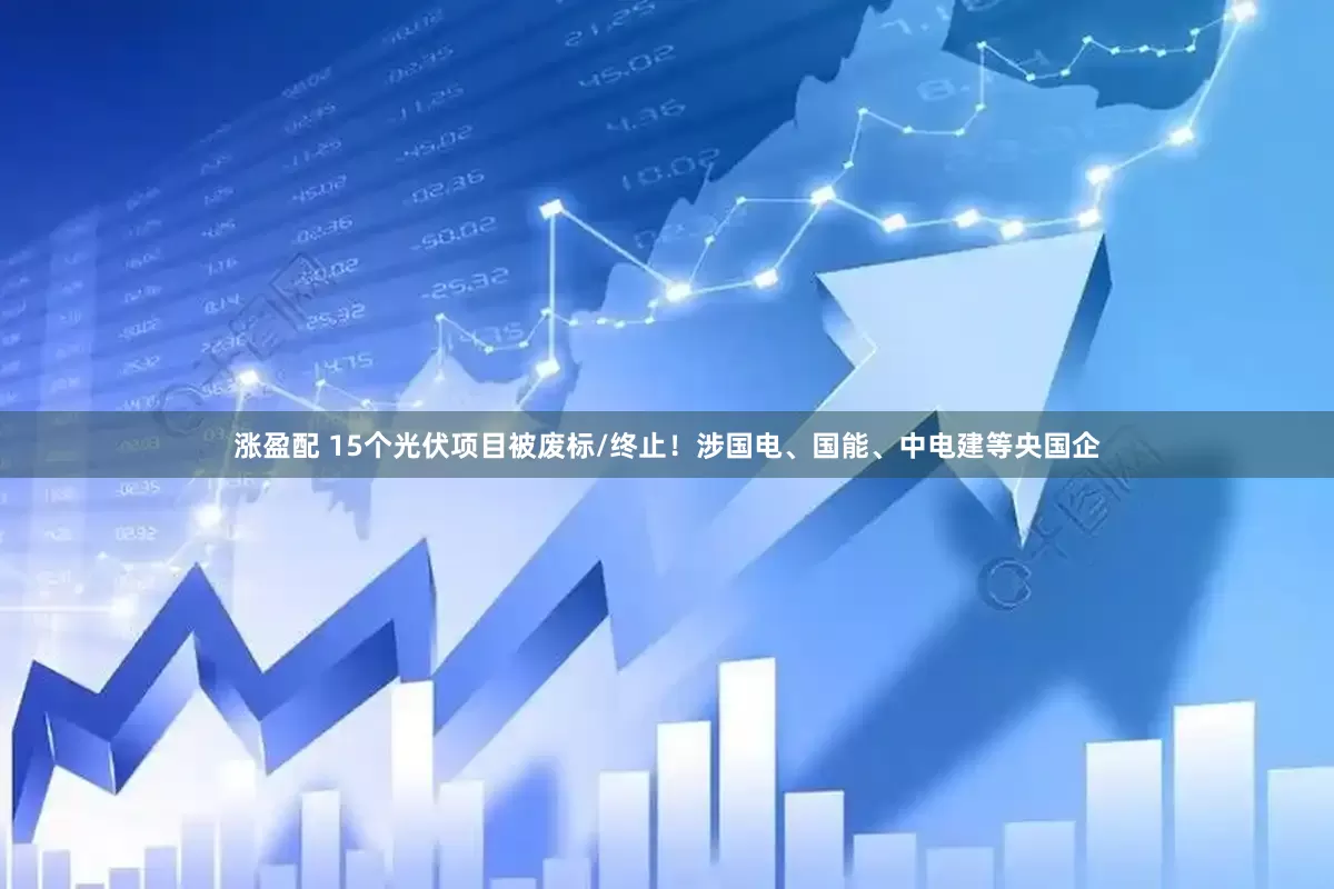 涨盈配 15个光伏项目被废标/终止！涉国电、国能、中电建等央国企