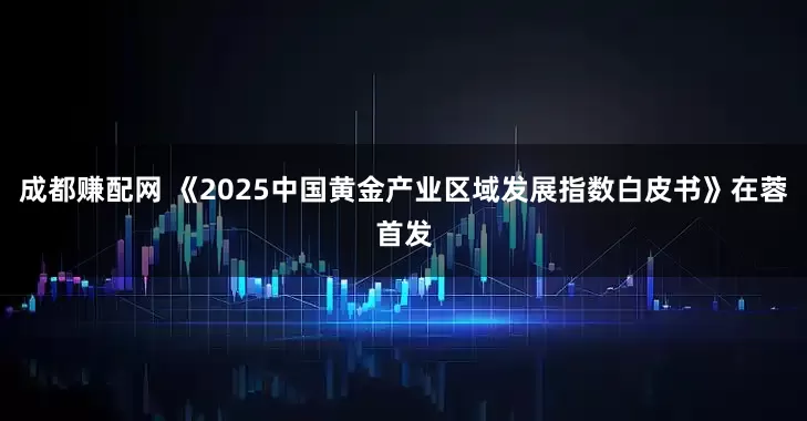 成都赚配网 《2025中国黄金产业区域发展指数白皮书》在蓉首发